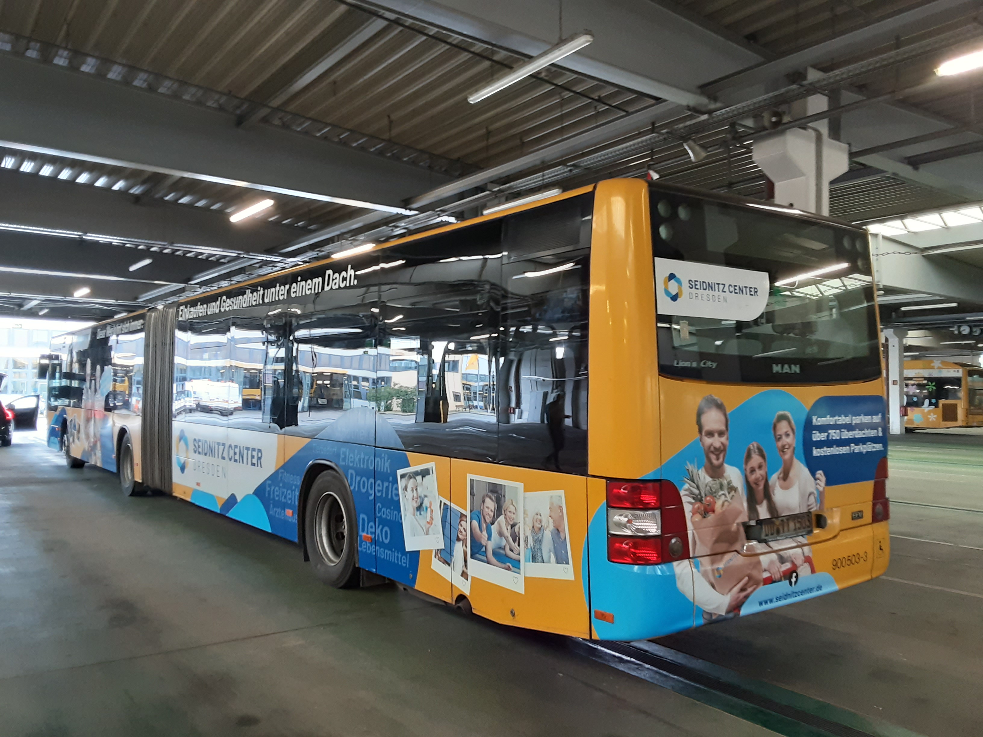 Seidnitz Center Dresden Ganzgestaltung